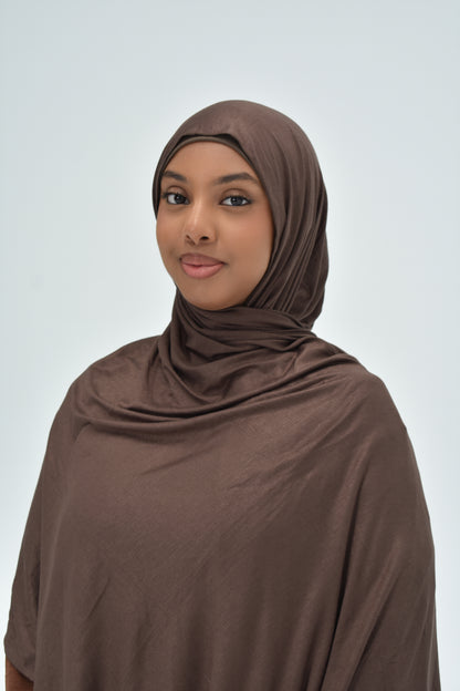 Diyannah Cotton Jersey - Brown