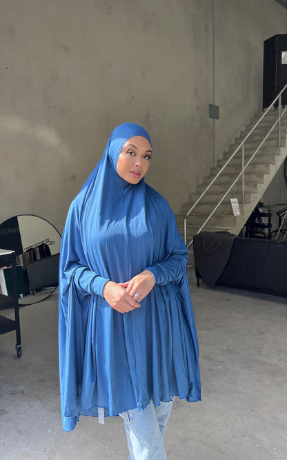 Deep Blue Jilbab