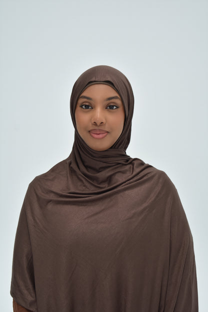 Diyannah Cotton Jersey - Brown