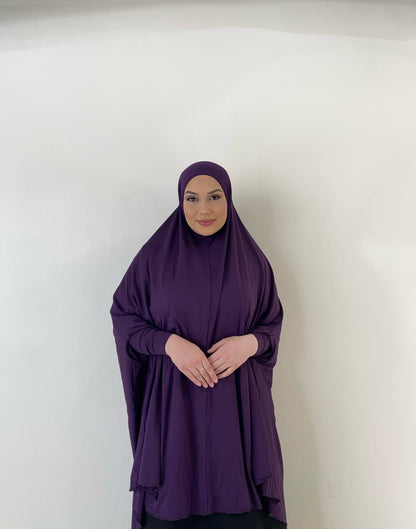 Dark Purple Jilbab