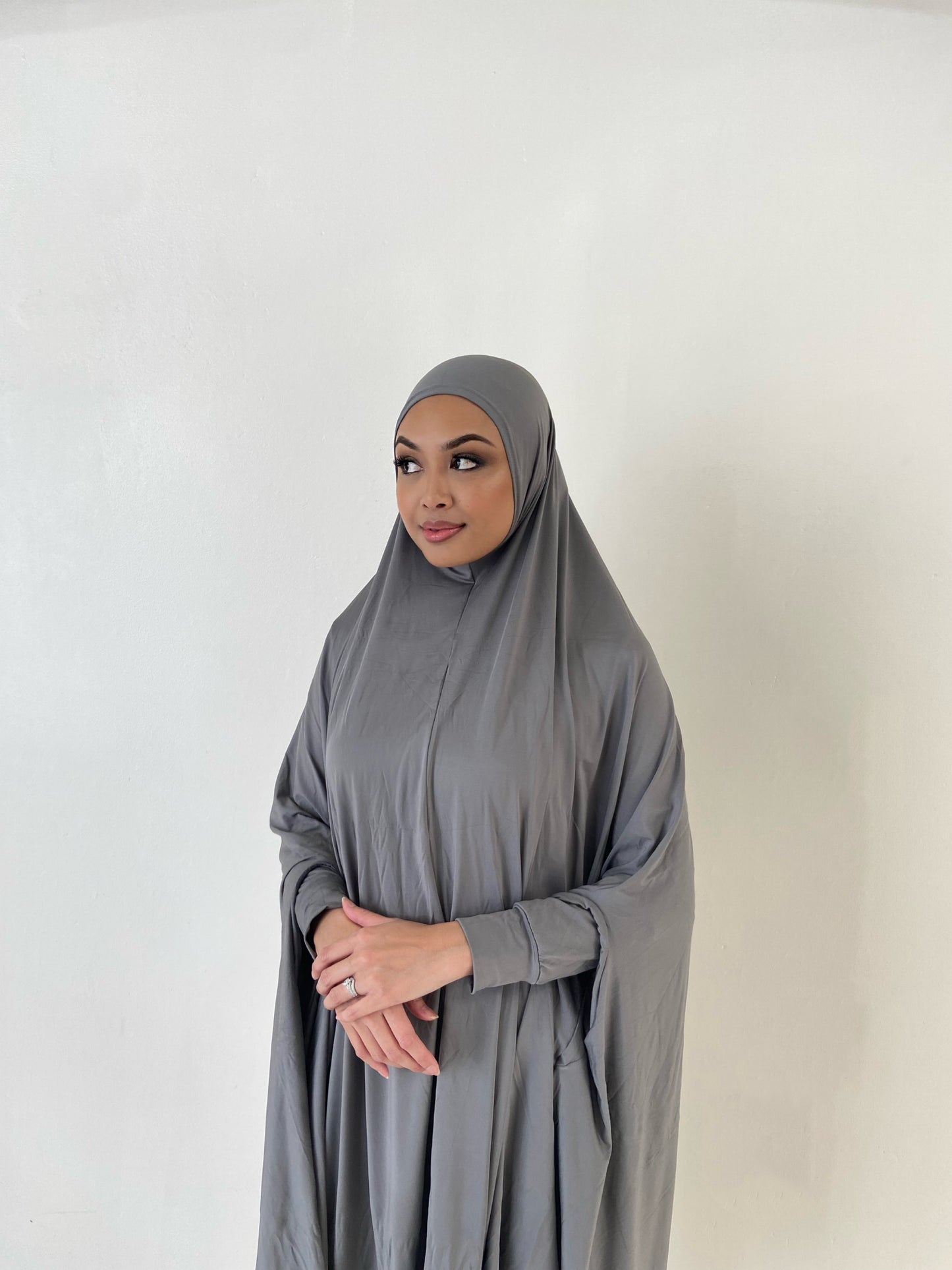 Grey Jilbab