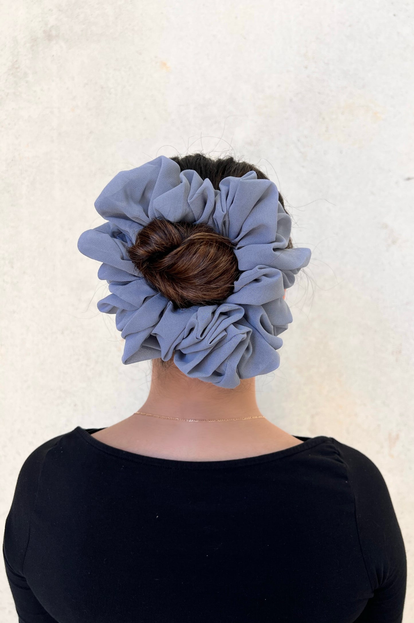 Grey Scrunchie