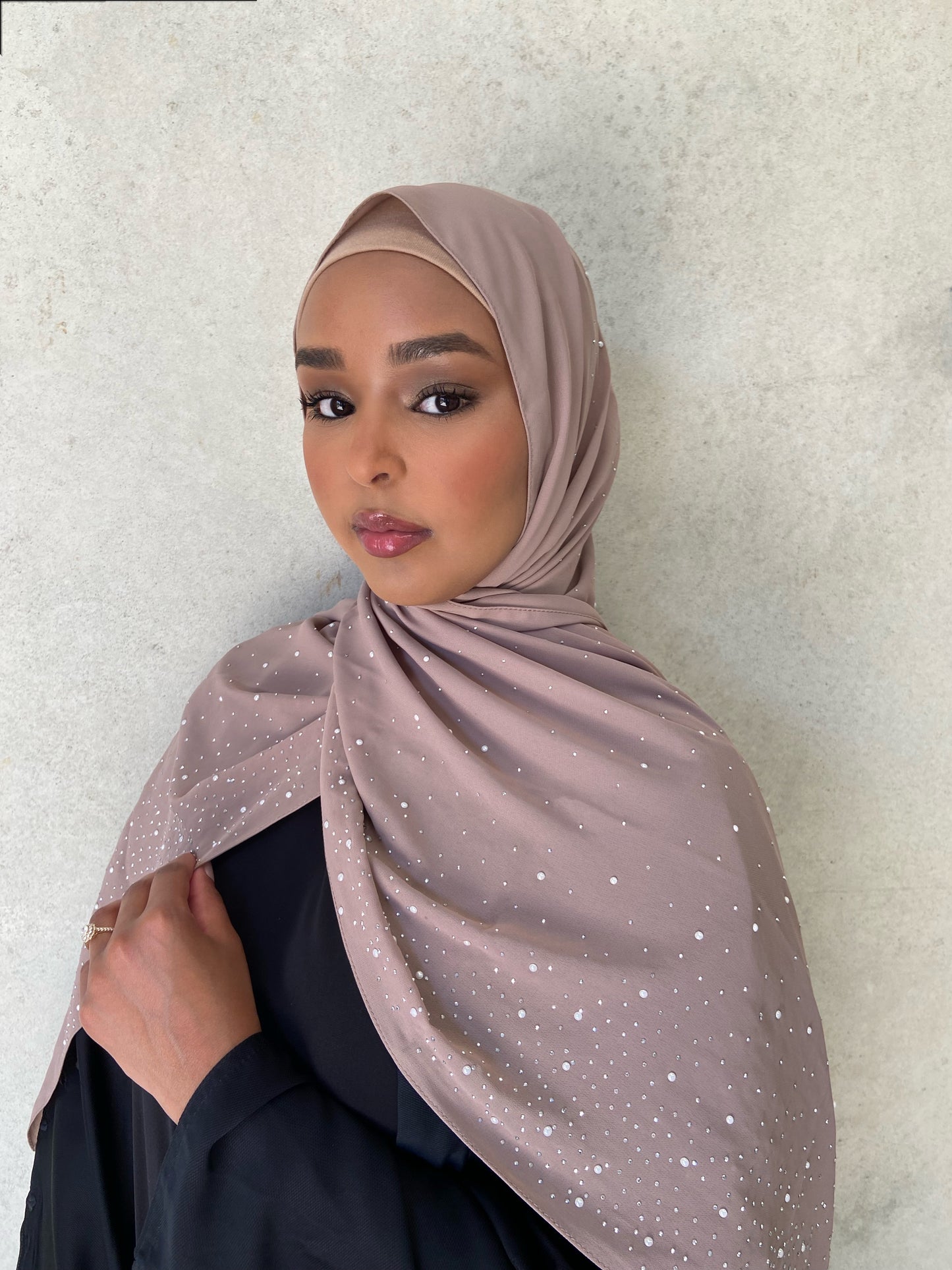 PRINCESS Deep Nude Hijab Set