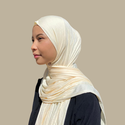 Aya Cotton Jersey-Cream