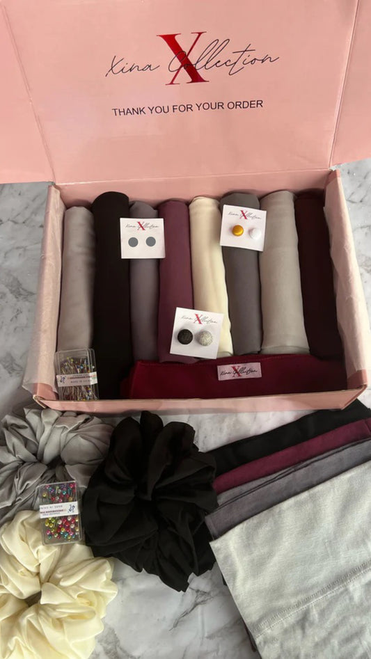 Crimson Rose Hijab Box