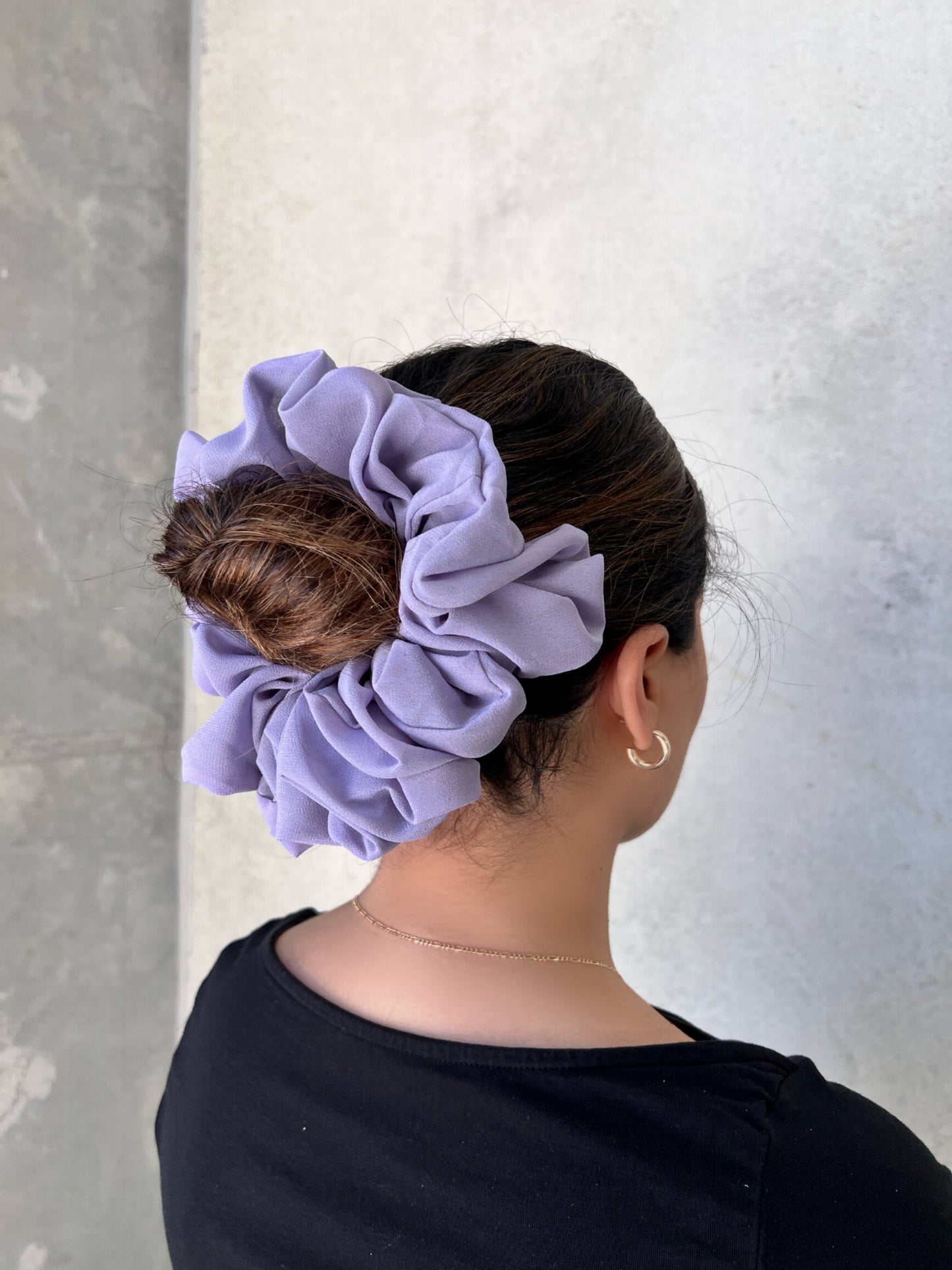 Purple Scrunchie