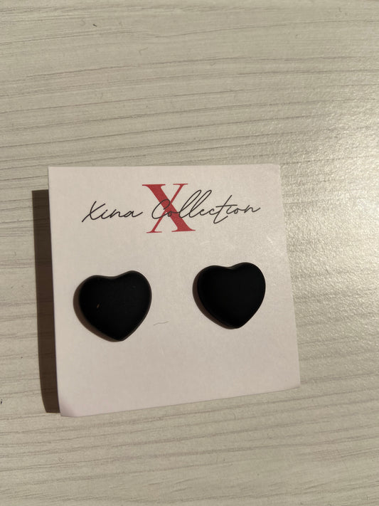 Black Heart Hijab Magnets