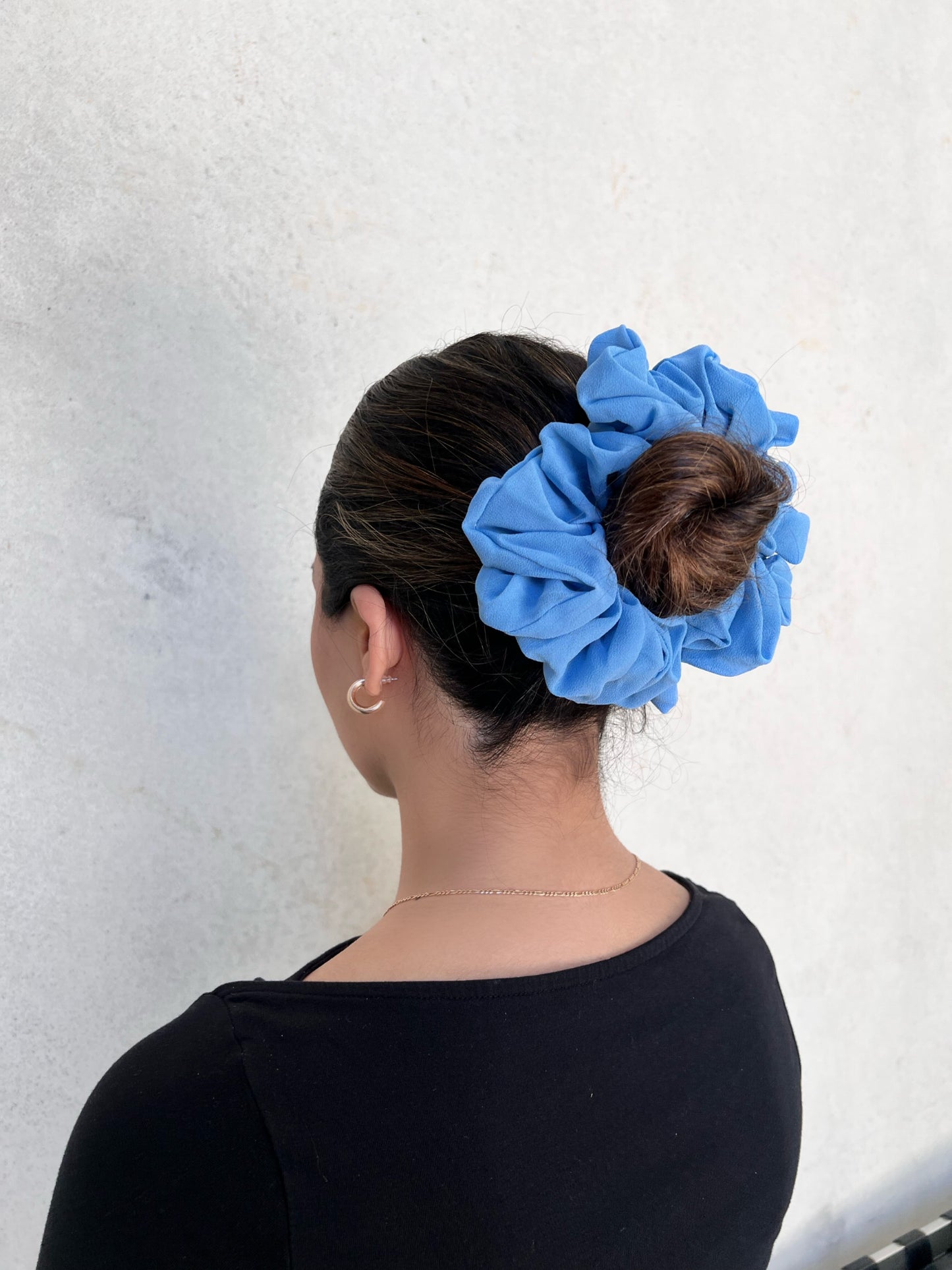 Blue Scrunchie